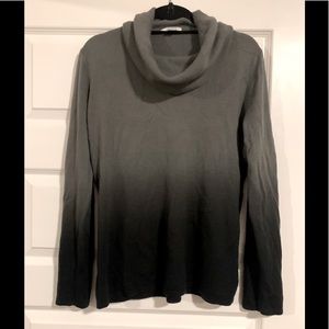 Ombré Turtleneck Sweater